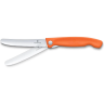 Складной нож для овощей Victorinox Swiss Classic, оранжевый 6.7839.FC1